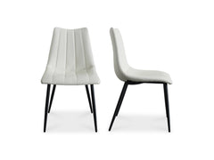 Alibi Ivory Dining Chair (Set of 2) - Ornate Home