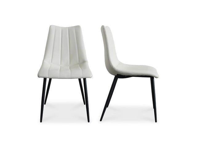 Alibi Ivory Dining Chair (Set of 2) - Ornate Home