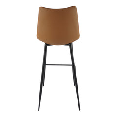 Alibi Tan Barstool (Set of 2) - Ornate Home