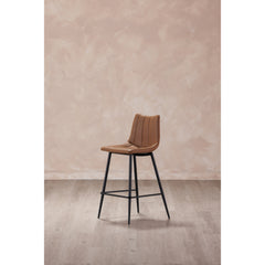 Alibi Tan Barstool (Set of 2) - Ornate Home