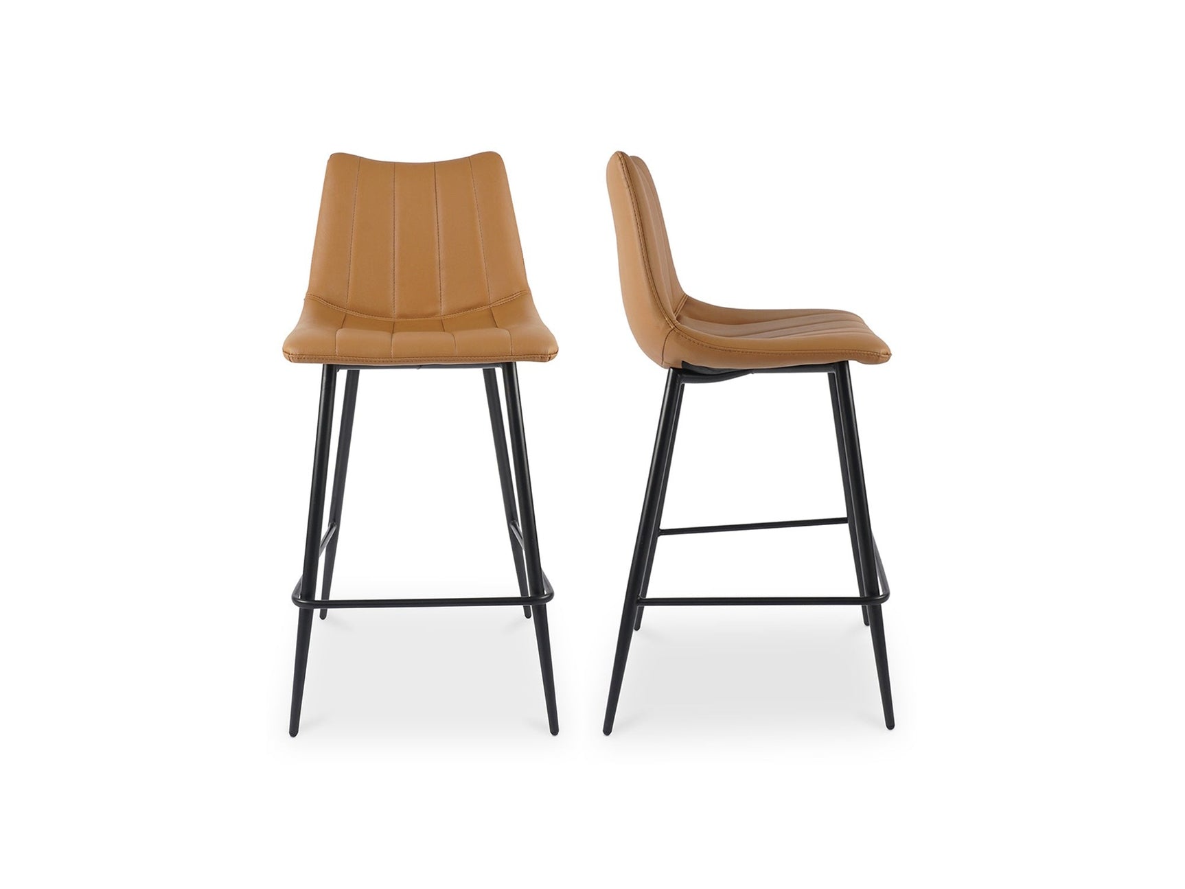 Alibi Tan Counter Stool (Set of 2) - Ornate Home