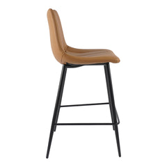 Alibi Tan Counter Stool (Set of 2) - Ornate Home