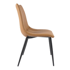 Alibi Tan Dining Chair (Set of 2) - Ornate Home