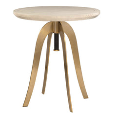 Alice Oak Adjustable Accent Table - Ornate Home