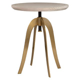 Alice Oak Adjustable Accent Table - Ornate Home