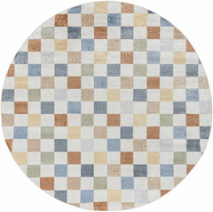 Alie Colorful Checkered Washable Rug - Ornate Home