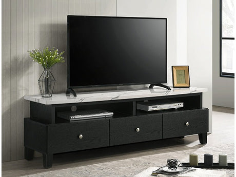 Alina Black Tv Stand - Ornate Home
