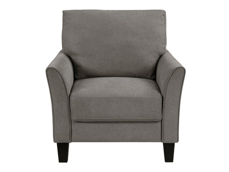 Alina Brownish Gray Chair - Ornate Home