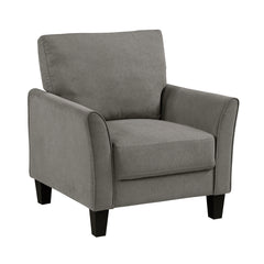 Alina Brownish Gray Chair - Ornate Home