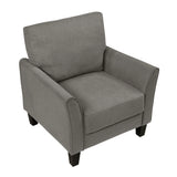 Alina Brownish Gray Chair - Ornate Home