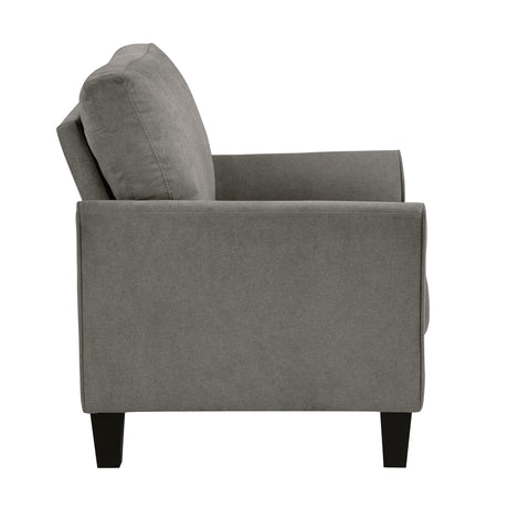 Alina Brownish Gray Chair - Ornate Home