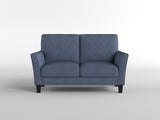 Alina Brownish Gray Loveseat - Ornate Home