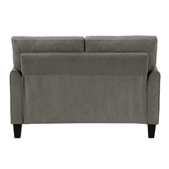 Alina Brownish Gray Loveseat - Ornate Home