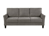 Alina Brownish Gray Sofa - Ornate Home