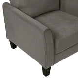 Alina Brownish Gray Sofa - Ornate Home