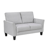 Alina Gray Loveseat - Ornate Home
