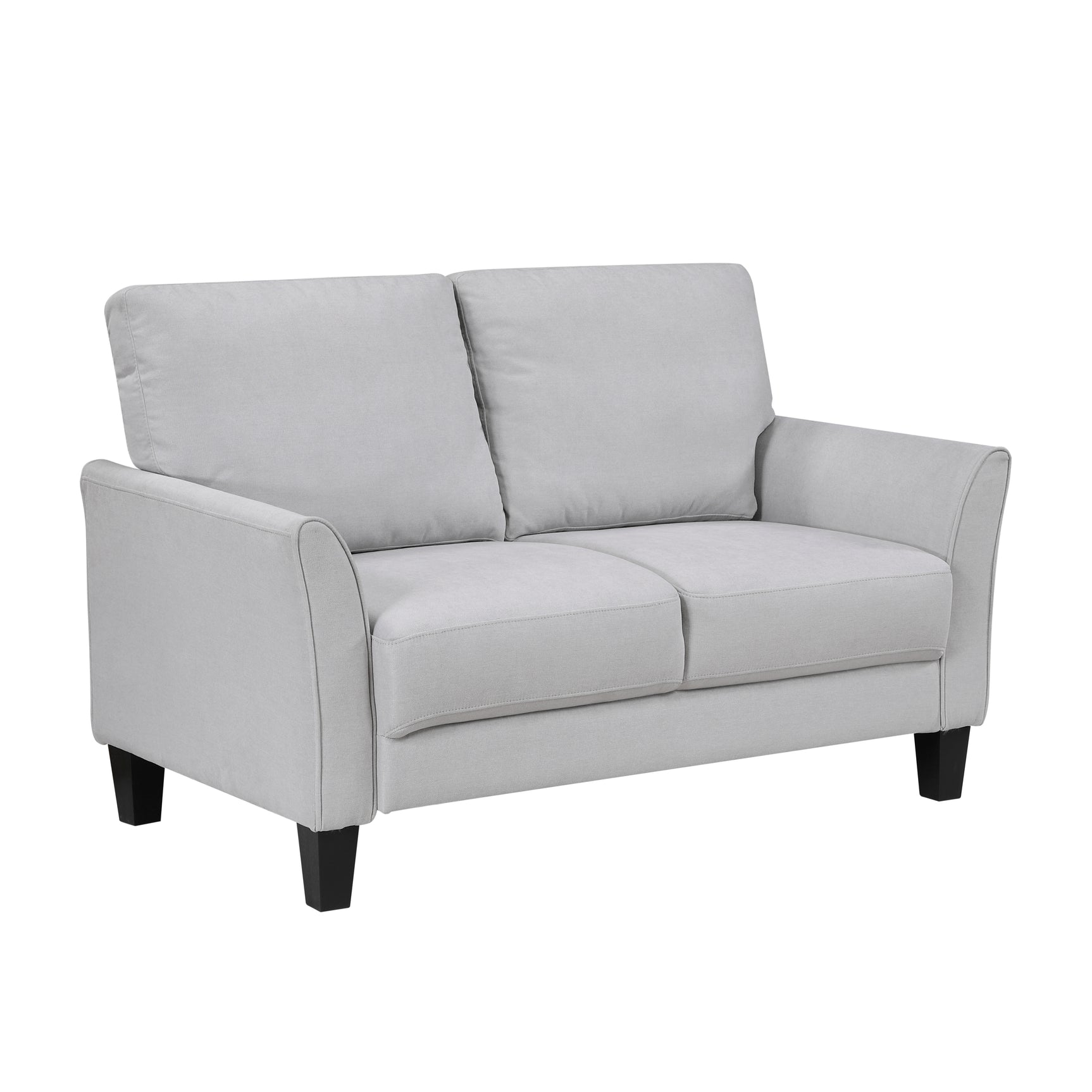 Alina Gray Loveseat - Ornate Home