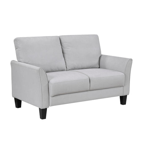 Alina Gray Loveseat - Ornate Home