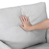 Alina Gray Loveseat - Ornate Home