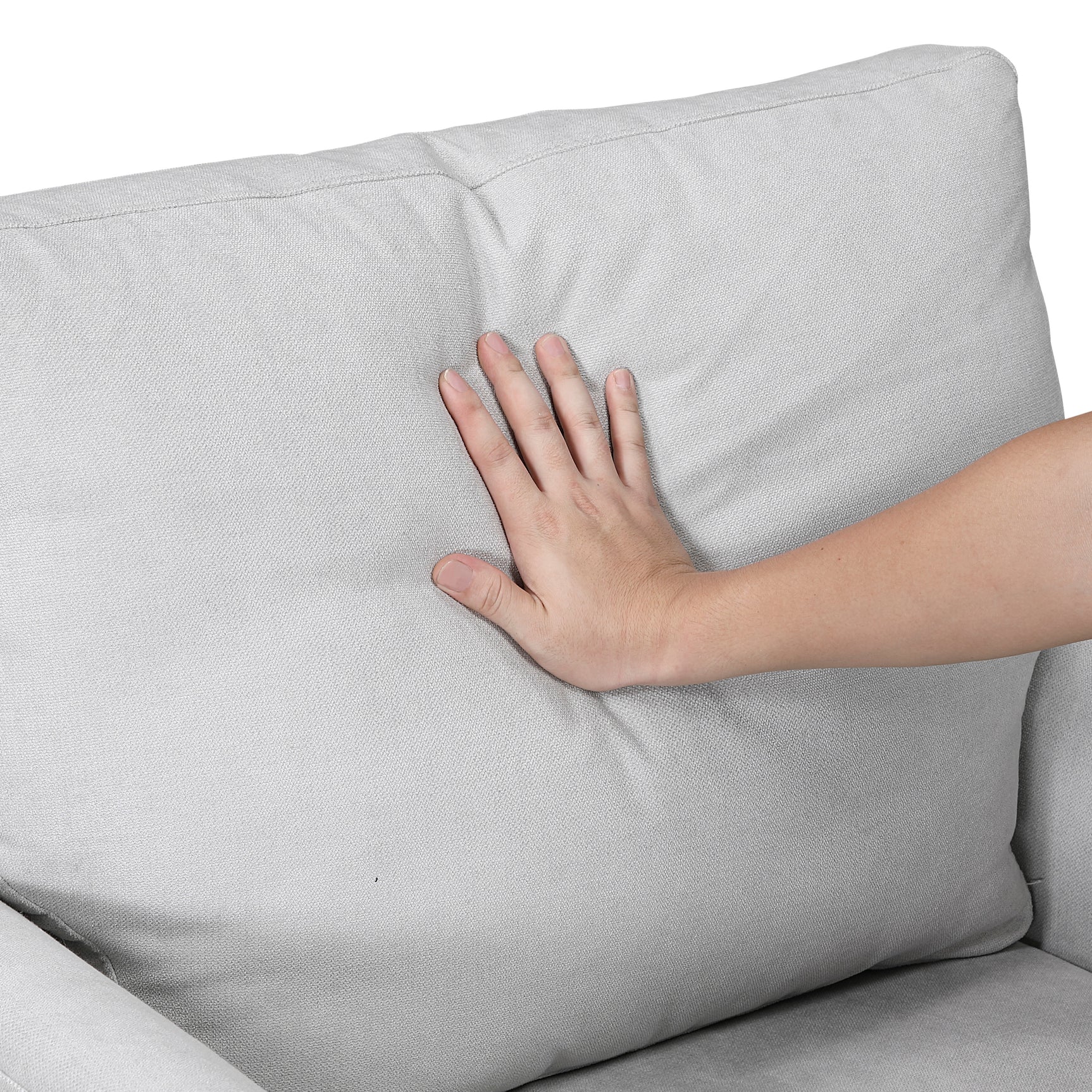 Alina Gray Loveseat - Ornate Home