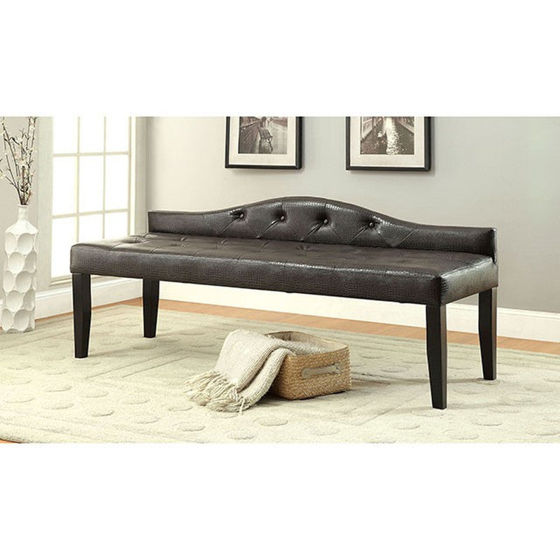 Alipaz Brown Bench - Ornate Home