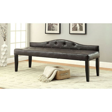 Alipaz Brown Bench - Ornate Home