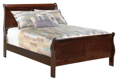 Alisdair Full Sleigh Bedroom Set with Dresser and Mirror - Ornate Home