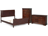 Alisdair Queen Sleigh Bed, Dresser and Chest (Online Special Price) - Ornate Home