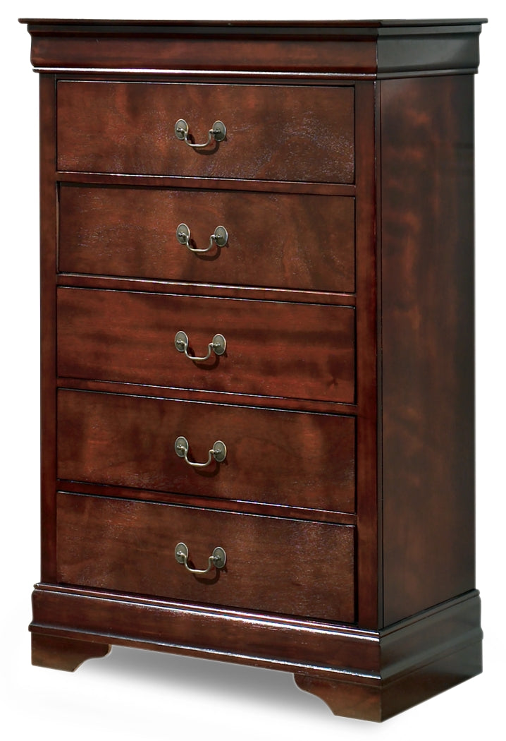 Alisdair Queen Sleigh Bed, Dresser and Chest - Ornate Home