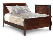 Alisdair Reddish Brown Full Sleigh Bedroom Set with Chest (Online Special Price) - Ornate Home