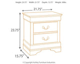 Alisdair Reddish Brown King Sleigh Bedroom Set with Dresser, Mirror, Chest and 2 Nightstands - Ornate Home
