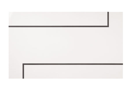 Alisha White/Black 7 Pc. Dining Set - Ornate Home