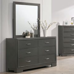 Alison Dark Walnut 5 Pc. Queen Bedroom Set w/ 2NS - Ornate Home