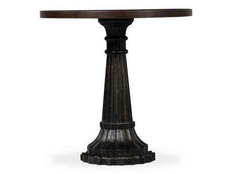 Alister Brown Round End Table - Ornate Home