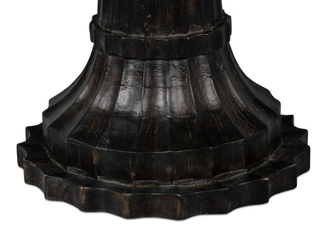 Alister Brown Round End Table - Ornate Home