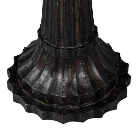 Alister Brown Round End Table - Ornate Home