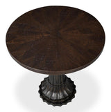 Alister Brown Round End Table - Ornate Home
