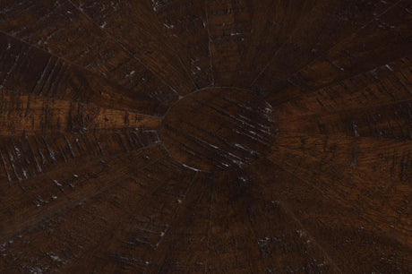 Alister Brown Round End Table - Ornate Home