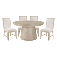 Alita Beige 5pc Dining Set - Ornate Home