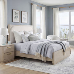 Alita Beige California King Bed - Ornate Home
