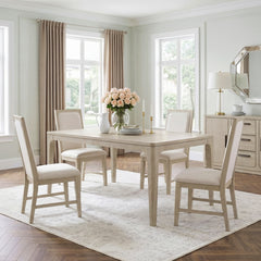 Alita Beige Dining Table - Ornate Home