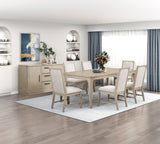 Alita Beige Dining Table - Ornate Home
