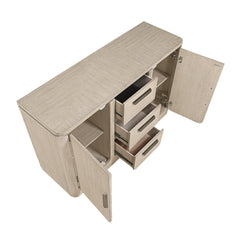 Alita Beige Server - Ornate Home