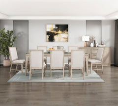 Alita Beige Server - Ornate Home