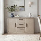 Alita Beige Server - Ornate Home