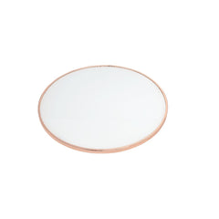 Alivia Frosted Glass End Table - Ornate Home