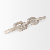 Alix Beige Wooden Link Chain Decorative Object - Ornate Home