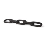Alix Black Wood Link Chain Decorative Object - Ornate Home