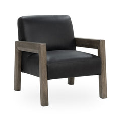 Aliza Black Accent Chair
