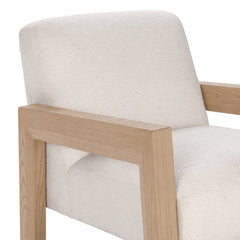 Aliza Ivory Accent Chair - Ornate Home